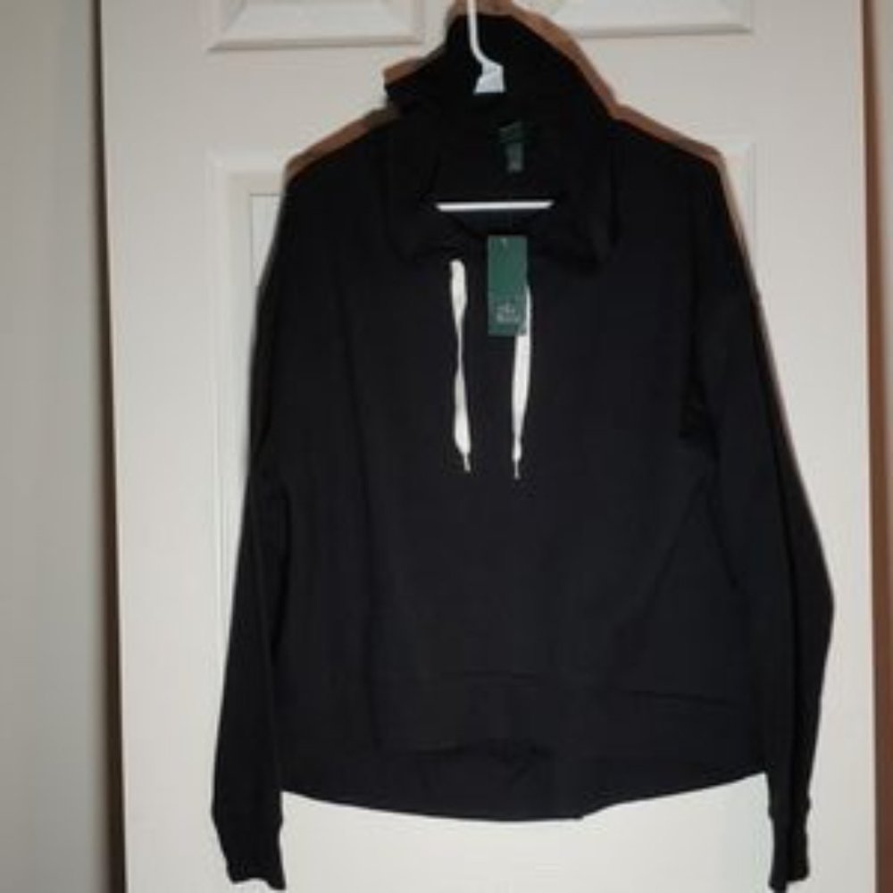 Nwt Wild Fable Lightweight Black Hoodie Size Small